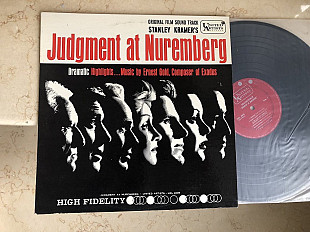 Ernest Gold – Original Film Sound Track Stanley Kramer's Judgment At Nuremberg ( USA ) LP