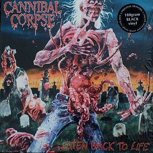Cannibal Corpse - Eaten Back To Life Black Vinyl Запечатан