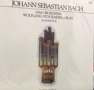LP 12" Johan Sebastian Bach «Das orgelwerk. Folge 14 Wolfgang Stockmeier, orgel. Konzerte II»