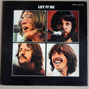 The Beatles – Let It Be (Apple Records – EAS-80561, Japan) insert EX+/NM-