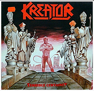 Kreator - Terrible Certainty - 1987. (LP). 12. Vinyl. Пластинка. Germany. Оригинал