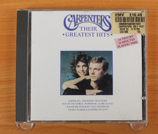 Carpenters - Their Greatest Hits (Европа, A&M Records)