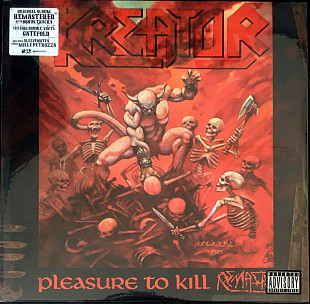 Kreator – Pleasure To Kill 2LP Black Vinyl Запечатан