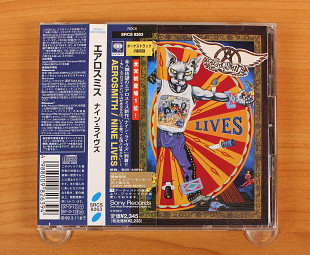 Aerosmith - Nine Lives (Япония, Sony Records)