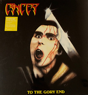 Cancer - To The Gory End LP Yellow Vinyl Запечатан