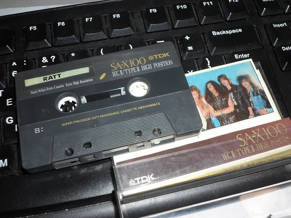 TDK SA-X100 (D.A.D. / RATT Detonator) | Кассеты под запись на Vinyl.com.ua