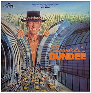Peter Best - Crocodile Dundee / Soundtrack - 1986. (LP). 12. Vinyl. Пластинка. England.