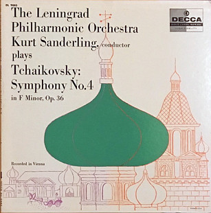 Leningrad Philharmonic Orchestra, Kurt Sanderling, Pyotr Ilyich Tchaikovsky ‎– Tchaikovsky - Symphon