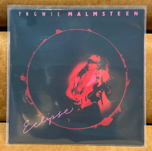 YNGWIE MALMSTEEN – Eclipse 1989 UK Polydor 843 361-1 LP OIS