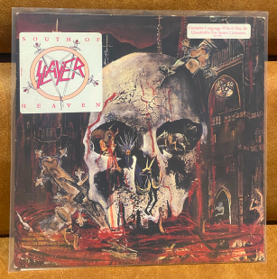 SLAYER – South Of Heaven 1988 USA Def Jam Recordings GHS 24203 Promo LP OIS