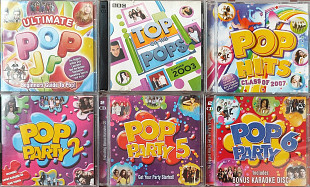 Pop Party 2, 5, 6, Европейская Танцевальная 20 - распродажа