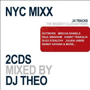 DJ Theo - NYC Mixx album cover ( UBL Recordings – UBL935 )(2 x CD, Compilation, Mixed ) USA