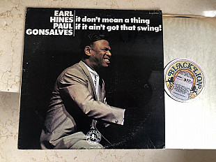 Earl Hines & Paul Gonsalves – It Don't Mean A Thing If It Ain't Got That Swing! ( USA ) JAZZ LP