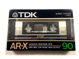 Аудіокасета TDK AR-X 90 Type I Normal position cassette касета