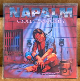NAPALM – Cruel Tranquility 1989 Germany Steamhammer SPV 08-7563 LP OIS