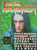 METAL HAMMER Nr 7/1995.(Польща) Постер-King Diamond/Paradise Lost. Гуртом знижки до 50%!
