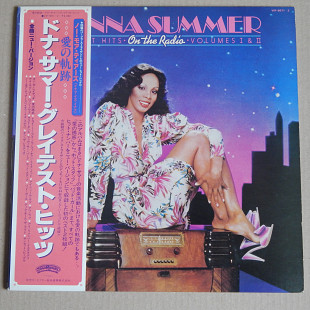Donna Summer – On The Radio - Greatest Hits Vol. I & II (Casablanca – VIP-9571~2, Japan) insert, OBI