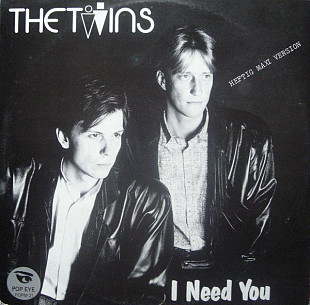 The Twins ‎– I Need You ( Canada ) Electronic Style: Synth-pop, Euro-Disco