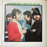 The Beatles - All You Need Is Love / Baby, You're A Rich Man - 1967. (EP). 7. Vinyl. Пластинка. Engl