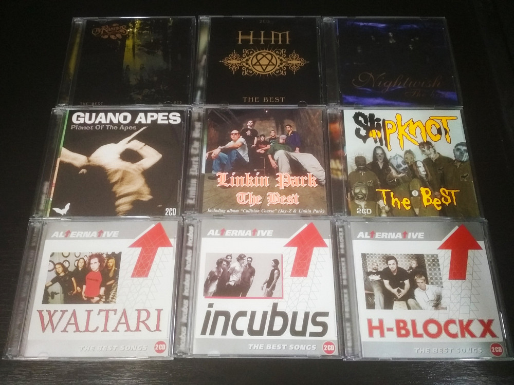 CD диски Зарубіжних рок-гуртів та виконавців, завод(нові) | Компакт ...