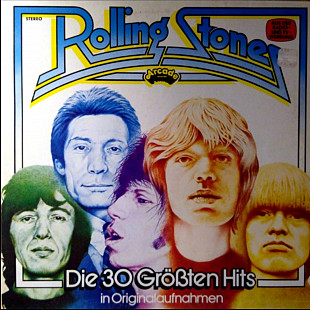 Rolling Stones - Die 30 Grossten Hits In Originalautnahmen - 1963-71. (2LP). 12. Vinyl. Пластинки.