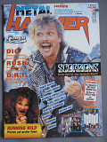 METAL HAMMER Германия №25 1989 журнал в супер состоянии с плакатами