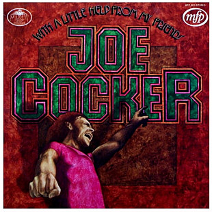Joe Cocker - With A Little Help From My Friends - 1969. (LP). 12. Vinyl. Пластинка. England