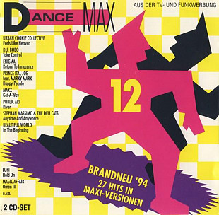 Dance Max 12 = Loft , Maxx , Magic Affair , D.J. BoBo , Basic Element , Jam & Spoon (2xCD)(EU)