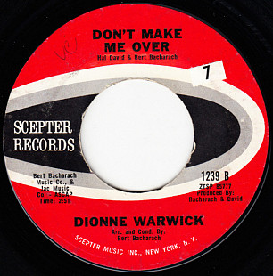 Dionne Warwick ‎– I Smiled Yesterday