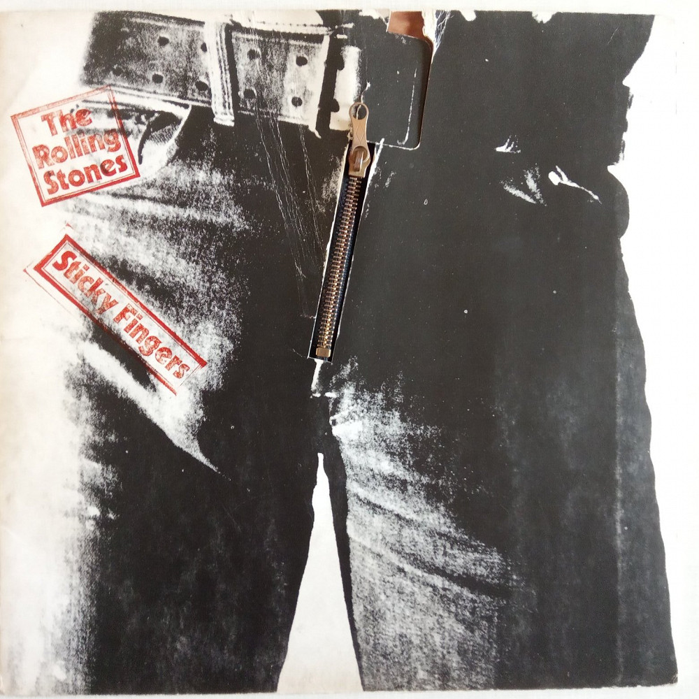 The Rolling Stones Sticky Fingers Germany 1979 Zipper cover Rolling Stones ...