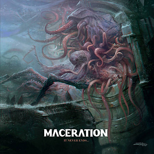 Maceration - It never ends Red Vinyl Запечатан