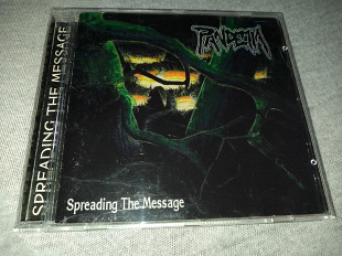 Pandemia "Spreading The Message" фирменный CD Made In USA.