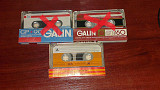 Аудиокассеты Galin D90, Maxel 90 IEC I, Saehan ST C90
