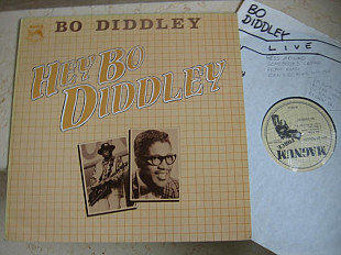 Bo Diddley : Hey Bo Diddley ( England ) Rock, Blues Style: Rock & Roll, Electric Blues LP