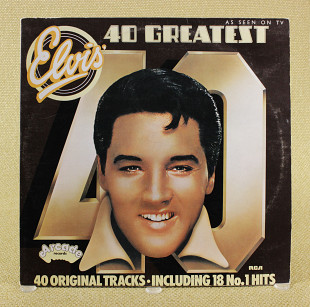 Elvis Presley - 40 Greatest Hits (Англия, Arcade)