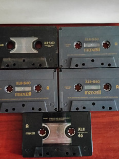 Аудиокассеты Maxell XLII-S 60, 90, XLII-46, 90, UDII-CD60