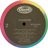 Colorblind – Just Like In The Movies ( USA - Capitol Records – SPRO-9095 )
