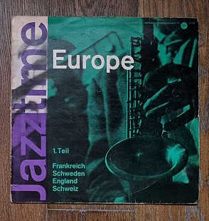 Various – Jazztime Europe 1. Teil LP 12", произв. Germany