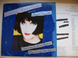 Linda Ronstadt - Featuring Aaron Neville ‎– Cry Like A Rainstorm (Germany ) LP