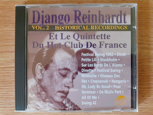 Компакт диск фирменный CD Django Reinhardt – Vol. 2 Historical Recordings Et Le Quintette Du Hot Clu