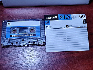 Аудиокассета MAXELL S- LN 60