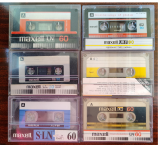 Аудиокассеты MAXELL LN, S-LN, UL, UR