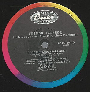 Freddie Jackson Featuring Stanley Turrentine – Good Morning Heartache ( USA )