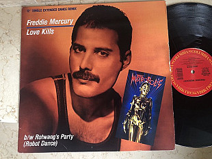 Freddie Mercury + Giorgio Moroder – Love Kills / Rotwang's Party (Robot Dance) ( USA )