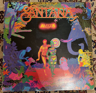 Santana LP Amigos 1976 UK original issue