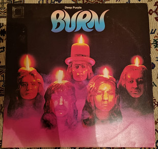 Deep Purple LP 1974 Burn UK original