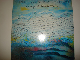 CHARLIE HADEN/HAMPTON HAWES- As Long As There's Music 1978 +Booklet USA Contemporary Jazz