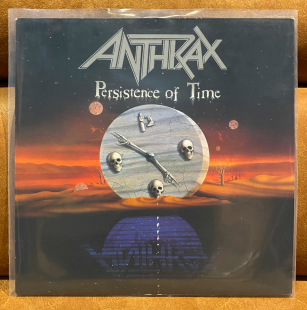 ANTHRAX – Persistence Of Time 1990 UK Island ILPS 9967 LP OIS