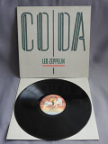 Led Zeppelin Coda LP 1982 UK пластинка EX+ Британия 1 press оригинал