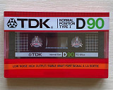 Аудіокасета TDK D90 (1985)